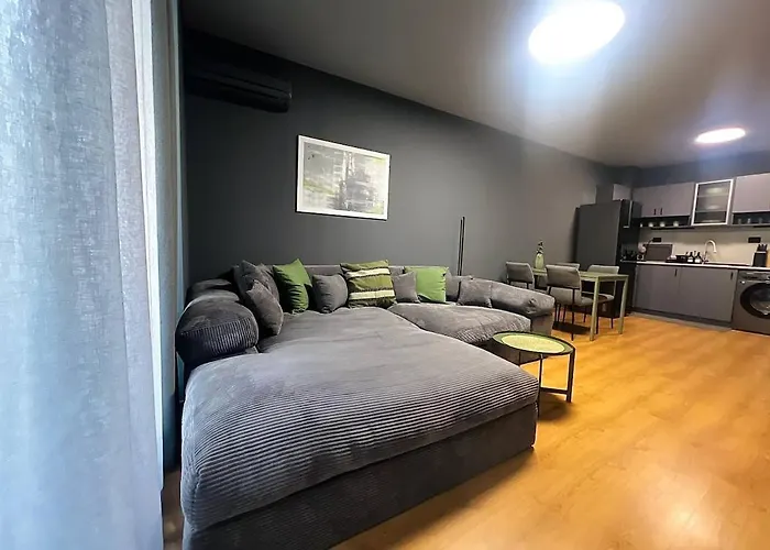 Heart Of City, Steps To Lägenhet Burgas